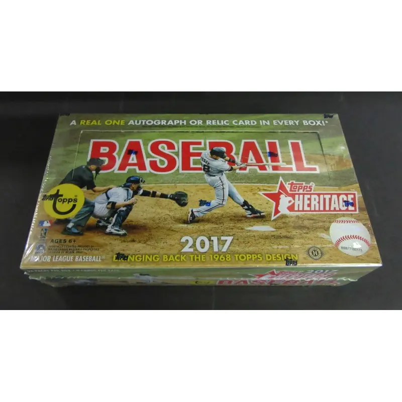 2017 Topps Heritage Baseball Box (Hobby)