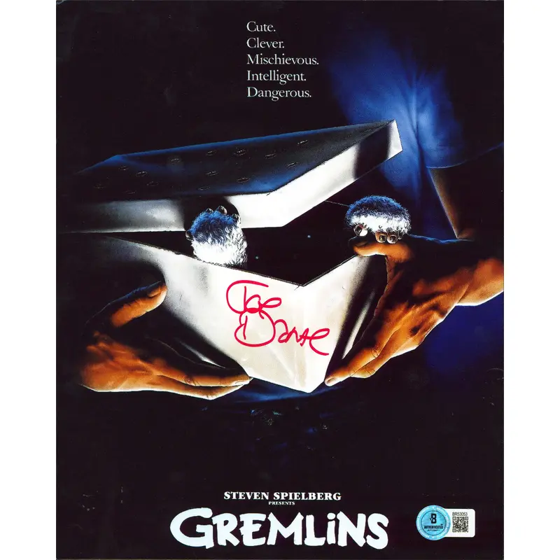 Joe Dante Gremlins Authentic Signed 8x10 Vertical Photo Autographed BAS #BR53053