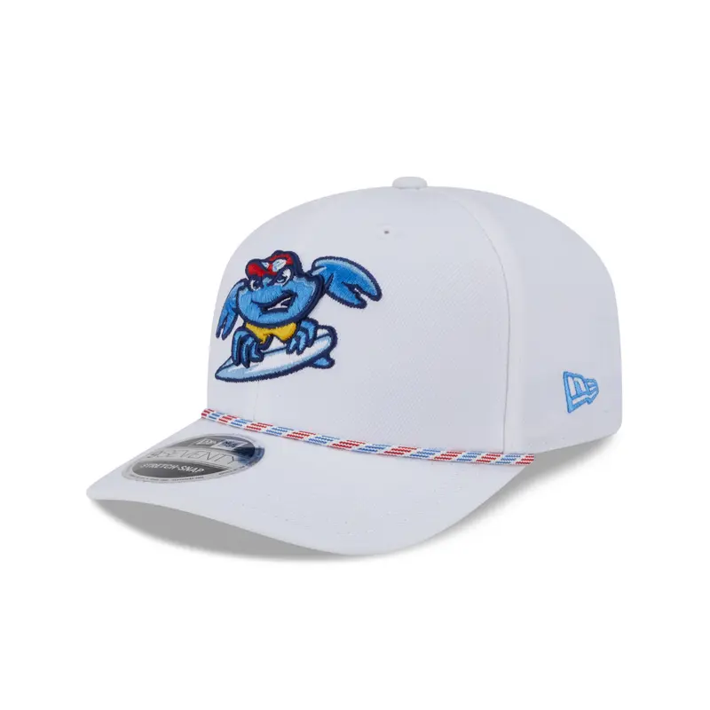 Jersey Shore BlueClaws New Era White Cap With Rope