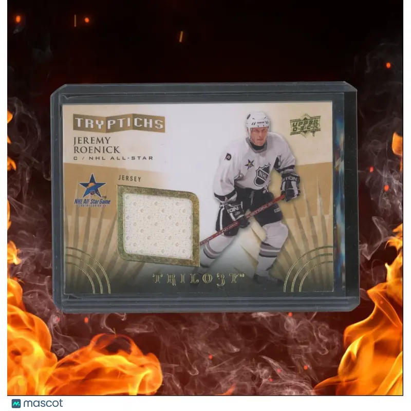 2014-15 Upper Deck Trilogy Jeremy Roenick Tryptichs Jersey All-Star Game 509/600