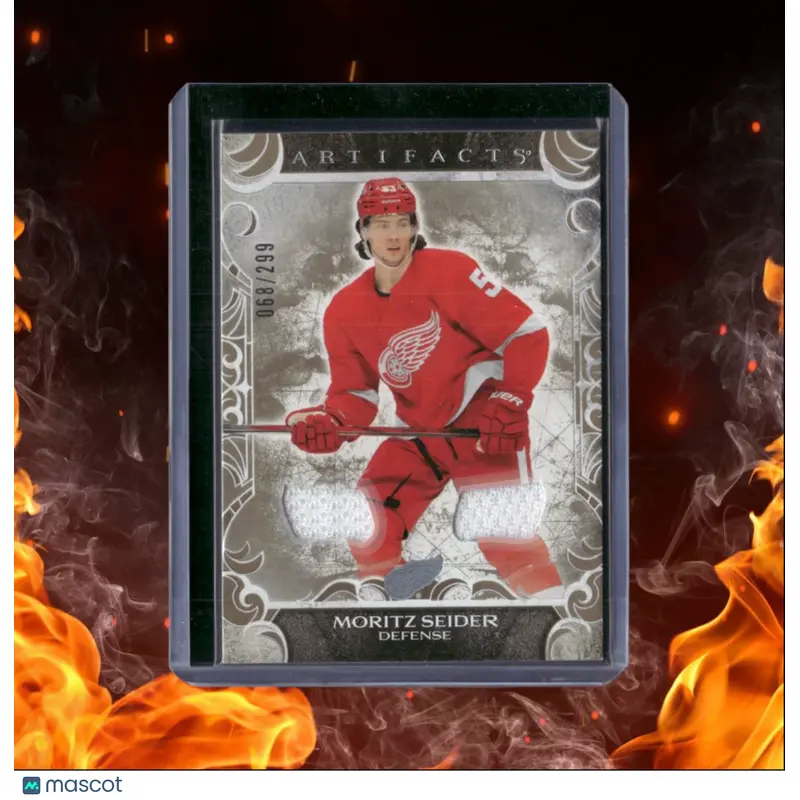 2024-25 Upper Deck Artifacts Moritz Seider Jersey Material Gold 068/299 #5