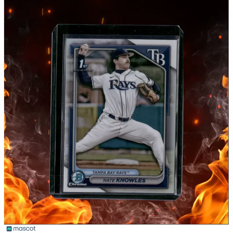 2024 Bowman Chrome Nate Knowles 1st Prospect Refractor #BDC-153