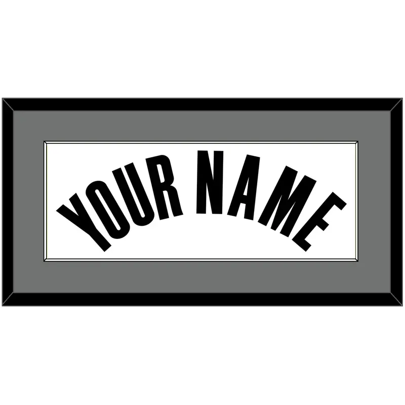 Brooklyn Name - White Association - Single Mat 2