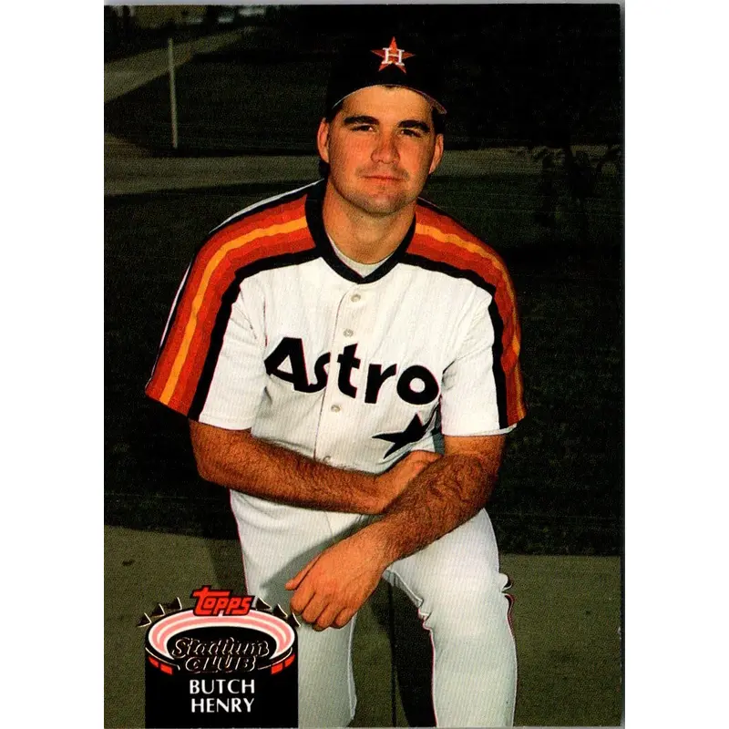 1992 Stadium Club Butch Henry #742 Rookie
