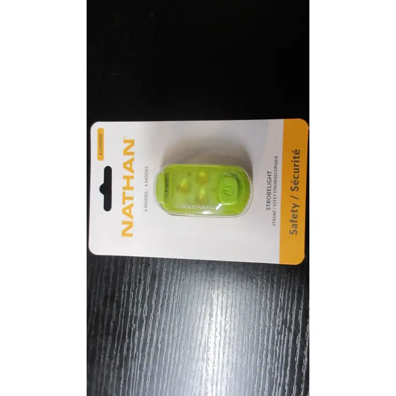 New Nathan Strobelight 8 Lumens QTY 1 Light Yellow