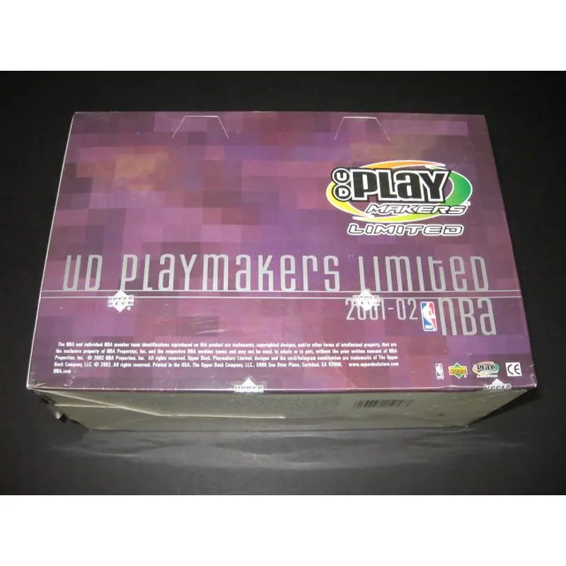2001/02 Upper Deck Playmakers Basketball Box (Hobby)