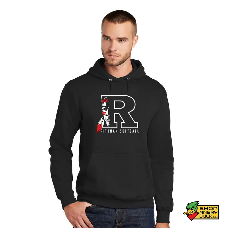 Rittman Indians Softball Hoodie 03