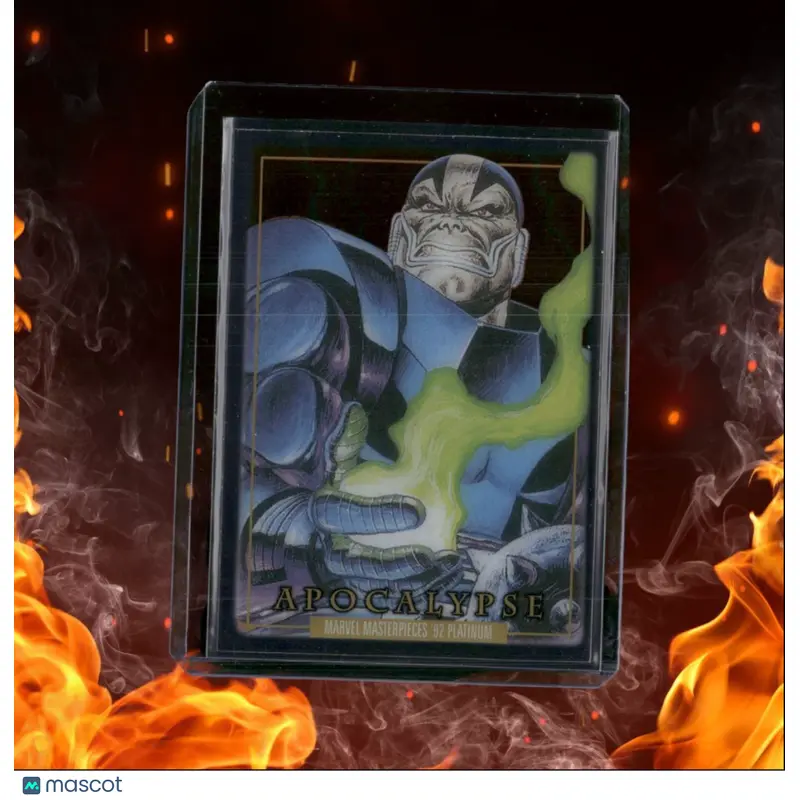 2024 Skybox Marvel Masterpieces '92 Platinum Apocalypse Clear Cut #9