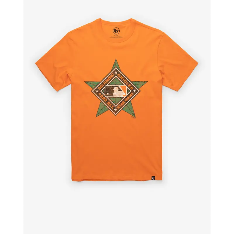 BALTIMORE ORIOLES COOP ASG PREMIER '47 FRANKLIN TEE