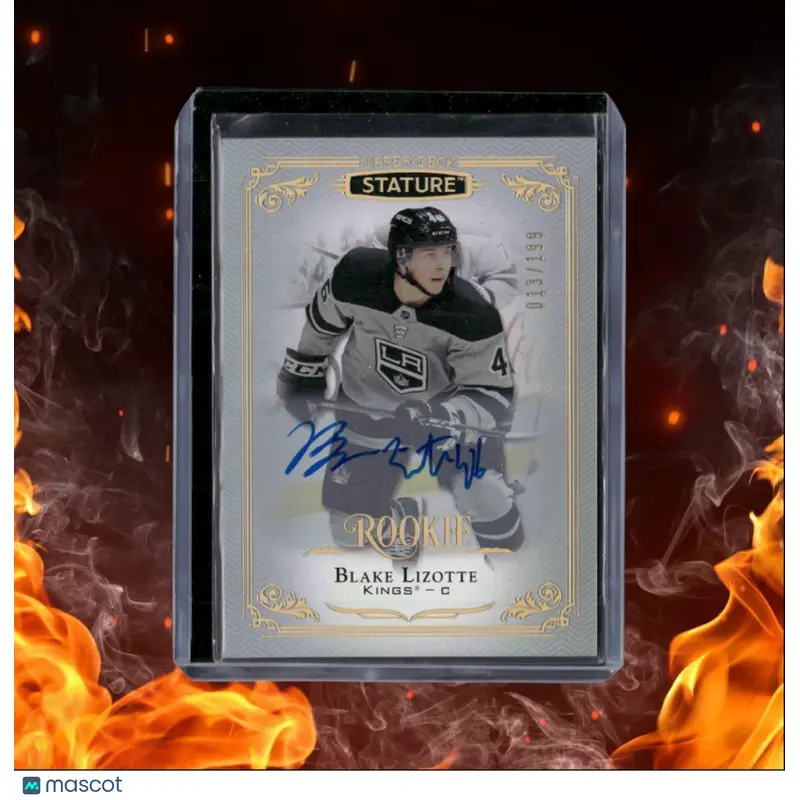 2019-20 Upper Deck Stature Blake Lizotte Rookie Auto 013/199 #171