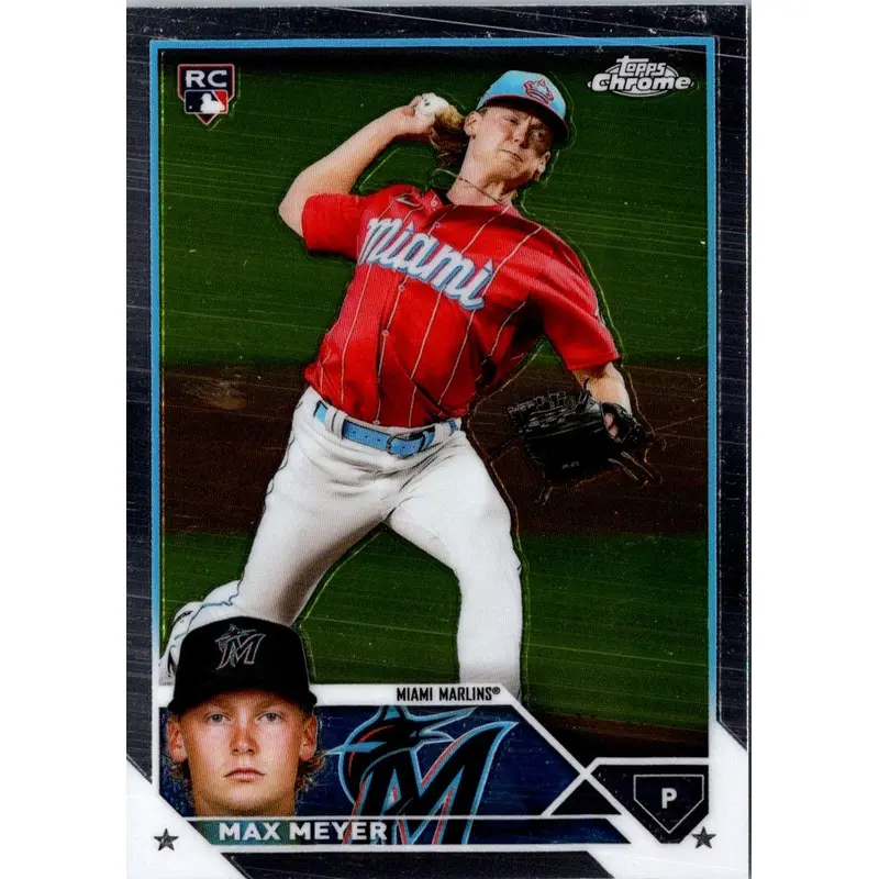 2023 Topps Chrome Max Meyer #104 Rookie