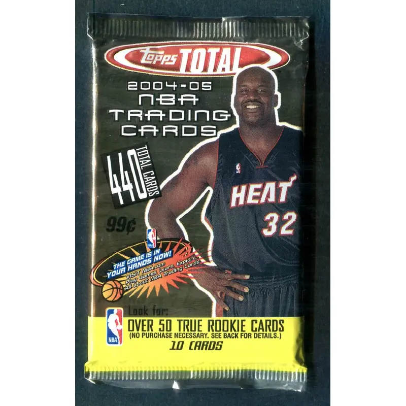 2004/05 Topps Total Basketball Unopened Pack (Pre Priced) (10)