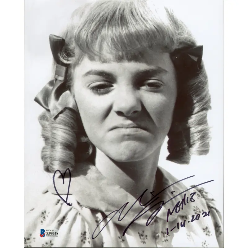Alison Arngrim Little House on the Prairie Signed 8x10 Photo BAS #Z99358