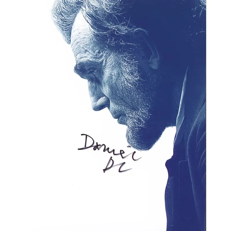Daniel Day Lewis Lincoln Authentic Signed 8.5x11 Photo PSA/DNA #X00744