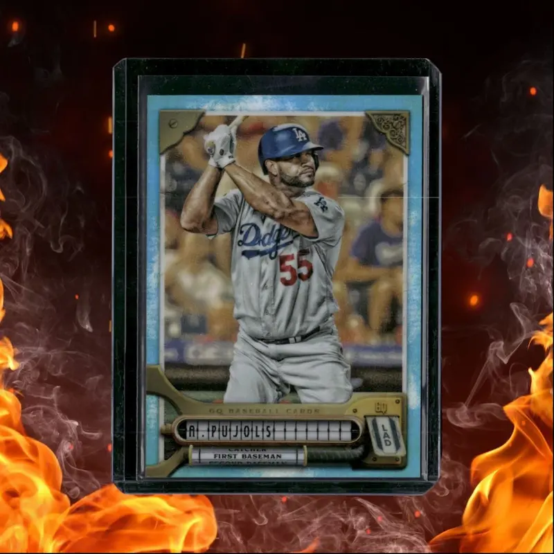 2022 Topps Gypsy Queen Albert Pujols Blue 41/99 #275