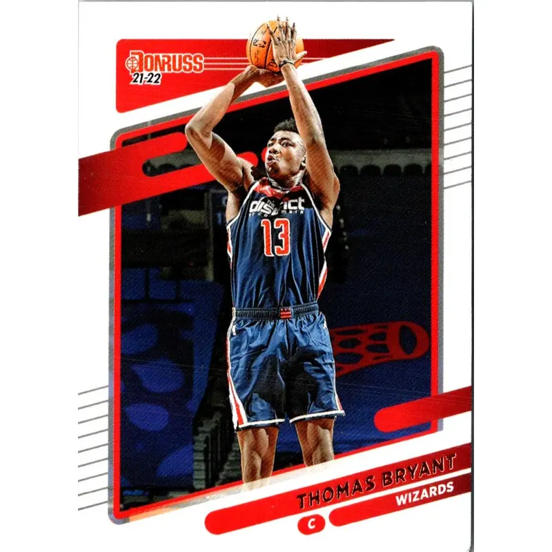 2021 Donruss Holo Red and Gold Laser Thomas Bryant #7