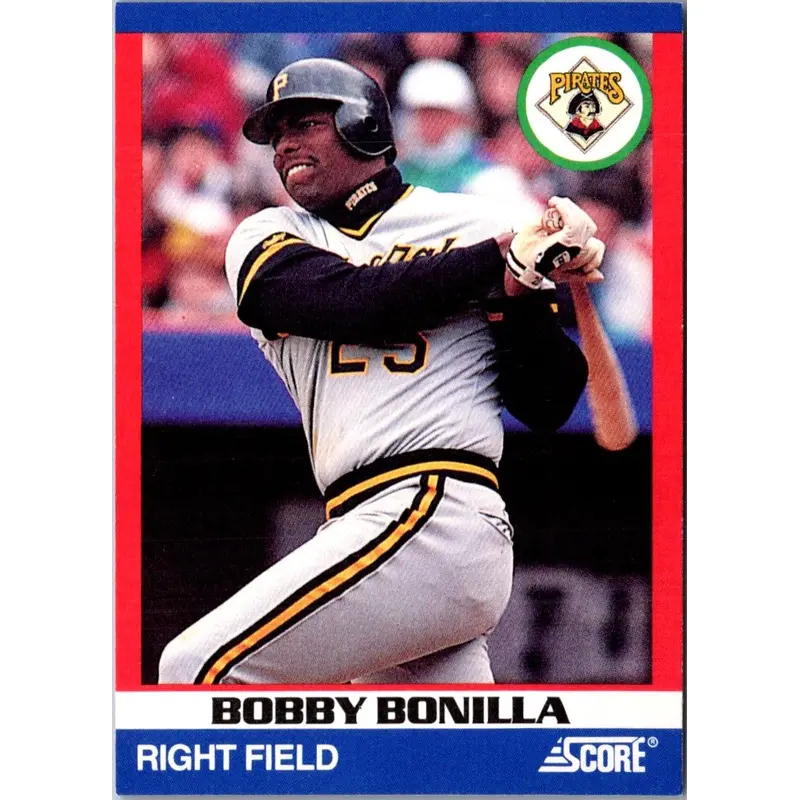 1991 Score 100 Superstars Bobby Bonilla #42