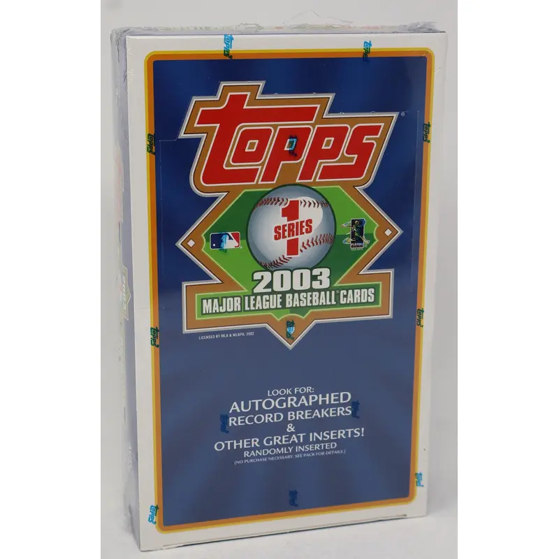 2003 Topps Baseball Series 1 Box (Retail) (36/10)