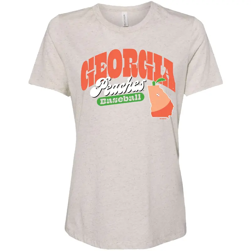 Gwinnett Stripers Bimm Ridder Womens Vidalia Peaches Tee