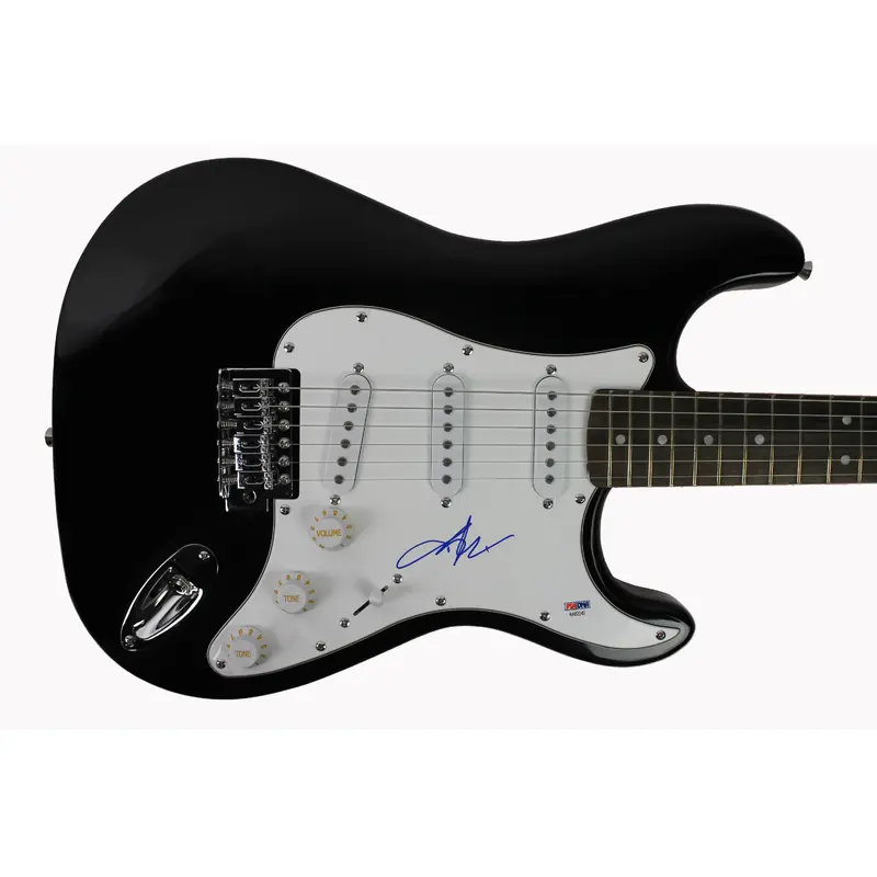 Toby Keith Authentic Signed Black Electric Guitar Autographed PSA/DNA #AA82242