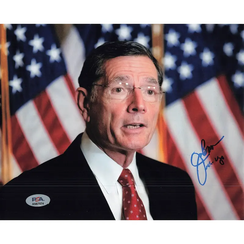 John Barrasso signed 8x10 photo PSA/DNA Autographed