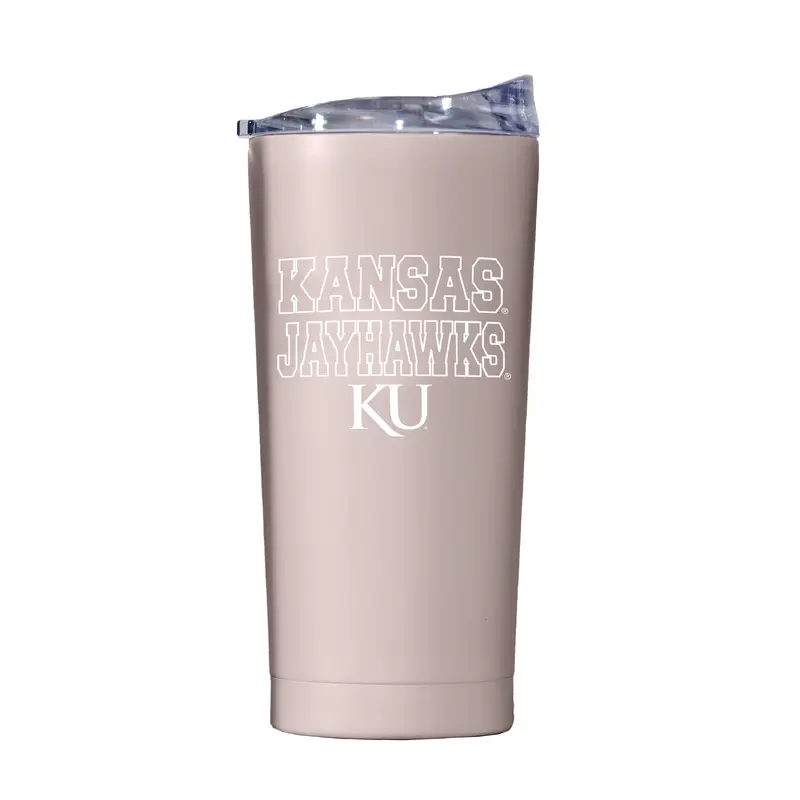 Kansas 20oz Stencil Powder Coat Tumbler