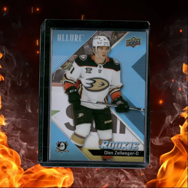 2024-25 Upper Deck Allure Olen Zellweger (C) Rookie #106