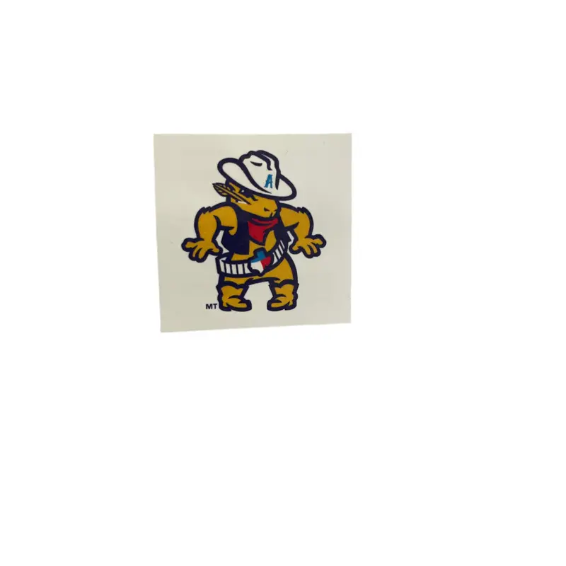 Amarillo Sod Poodles  Temporary Draw Tattoo