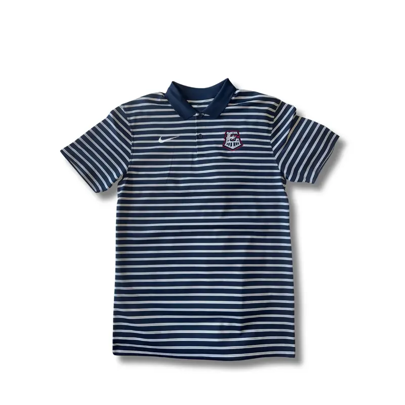 Round Rock Express Nike Navy Victory Stripe Polo