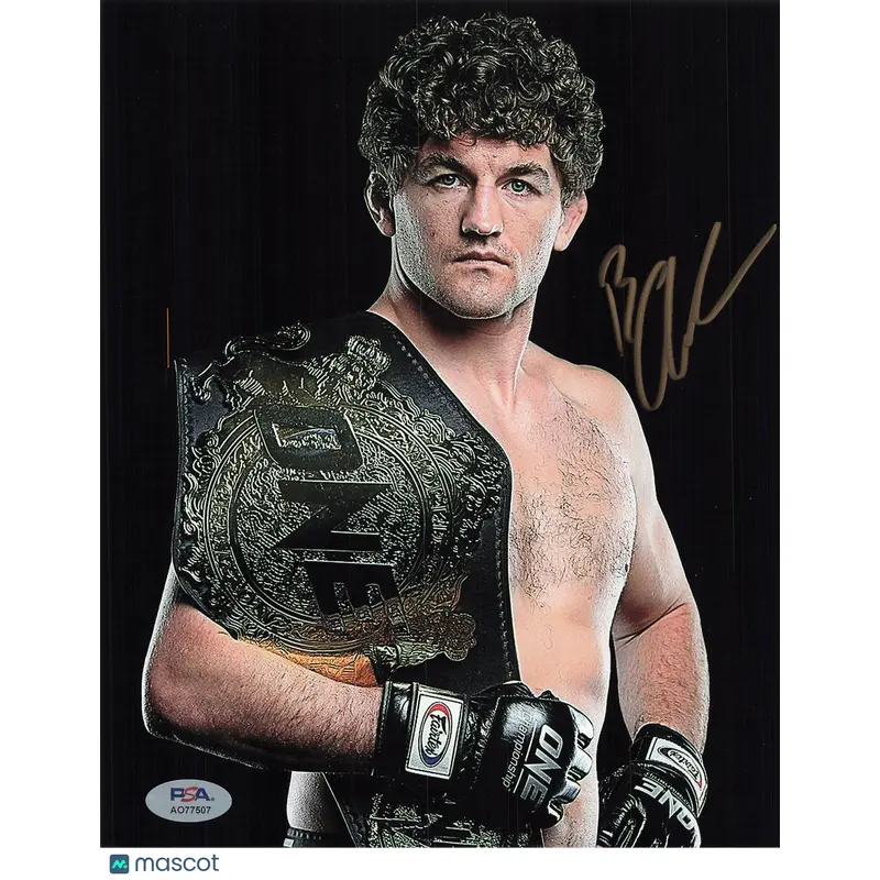 Ben Askren Signed Photo PSA Wrestling