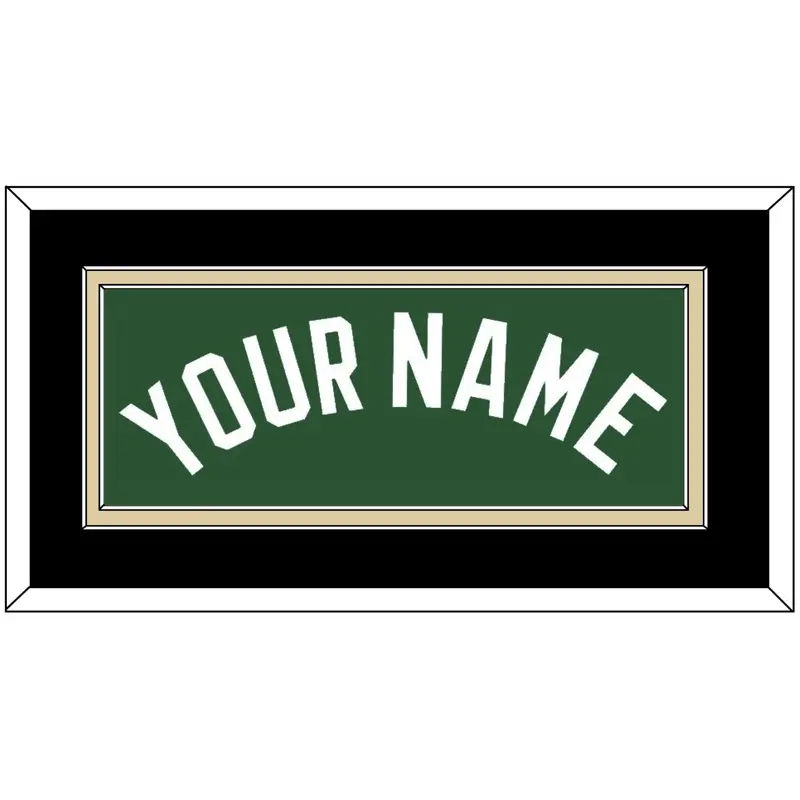 Milwaukee Name - Green Icon - Double Mat 3