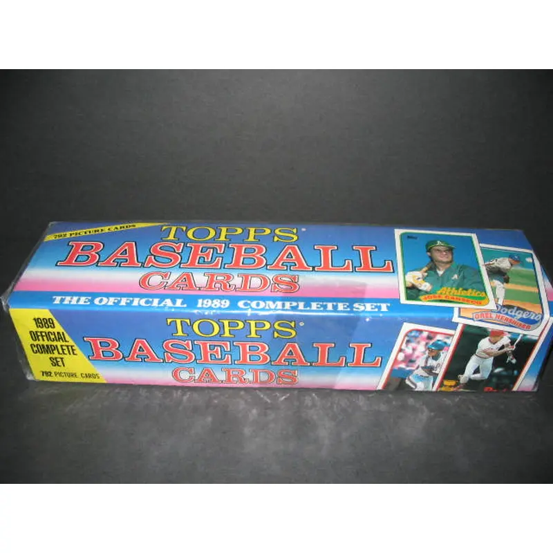 1989 Topps Baseball Factory Set (Holiday) (Authenticate)
