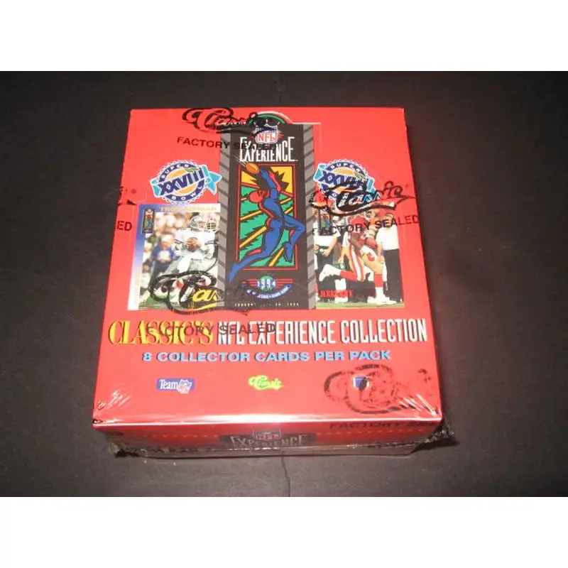 1994 Classic NFL Experience Football Box (Red)