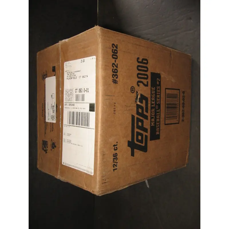 2006 Topps Baseball Series 2 Case (Retail) (12 Box)