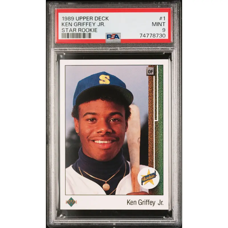 Ken Griffey Jr. 1989 Upper Deck #1 PSA 9 Mint 8730