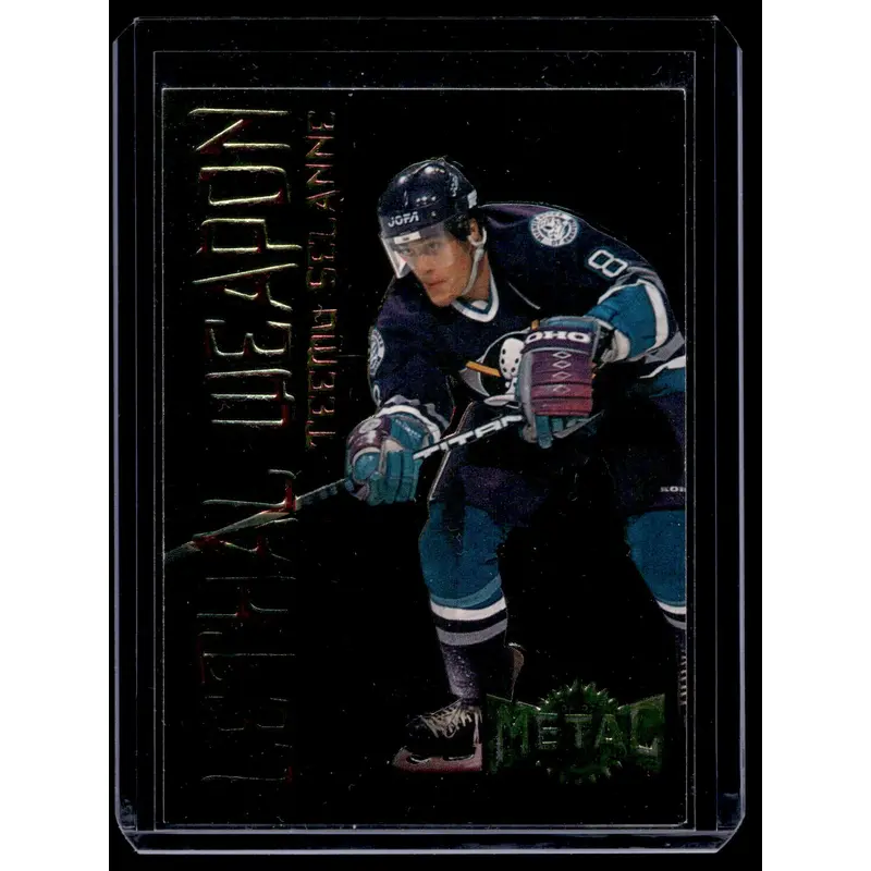 1996-97 Fleer Metal Universe - Lethal Weapon - Teemu Selanne #17