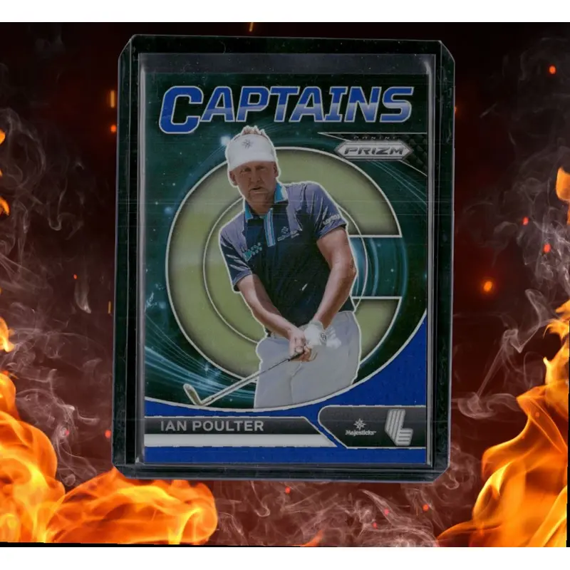 2024 Panini Prizm LIV Golf Ian Pulter Captains Blue Prizm 45/99 #73