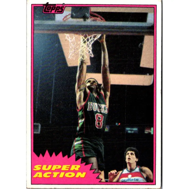 1981 Topps Marques Johnson #MW108