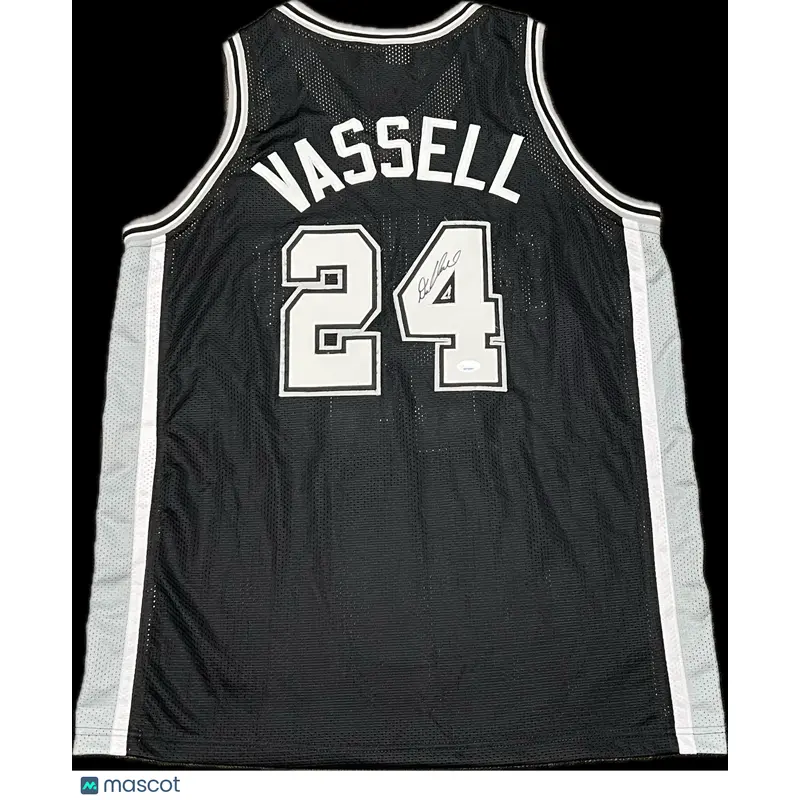 Devin Vassell Signed Jersey San Antonio Spurs Autographed