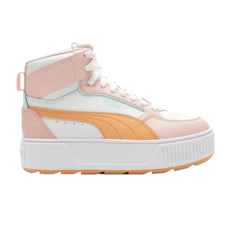 PUMA GIRLS MULTICOLOR SHOE KARMEN REBELLE MID JR 388729 07J
