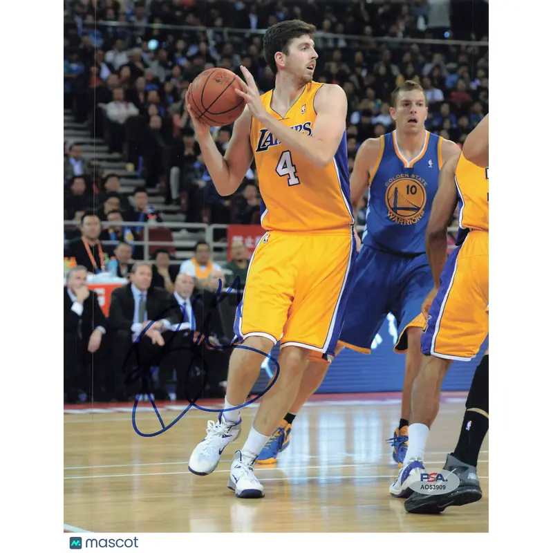 Ryan Kelly Signed 8x10 Photo PSA Los Angeles Lakers
