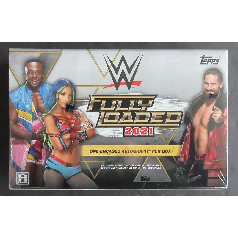 2021 Topps WWE Wrestling Fully Loaded Box (Hobby)