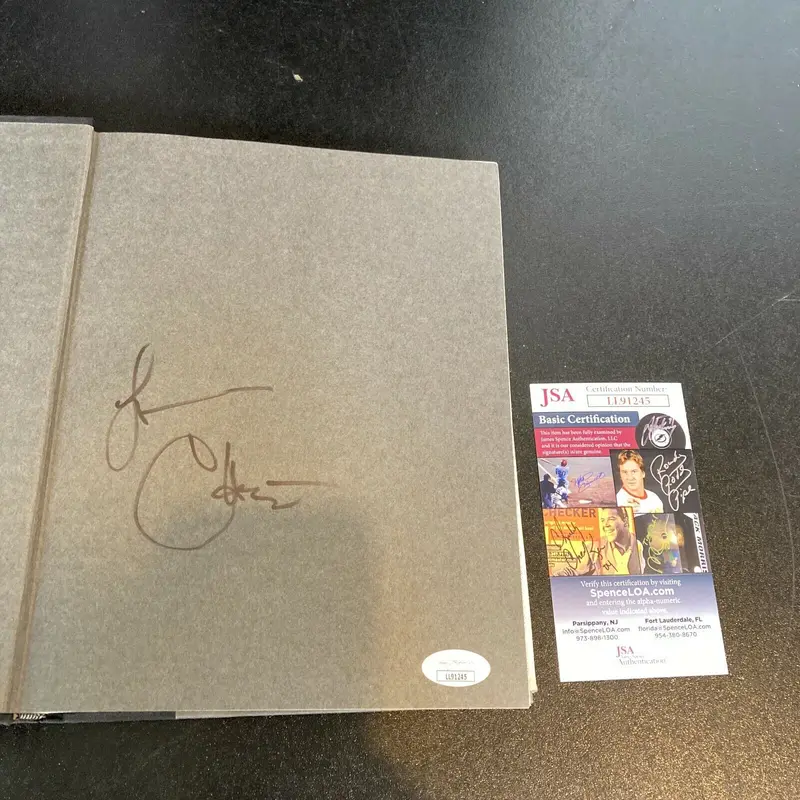 Cher Signed Autographed Forever Fit Book With JSA COA