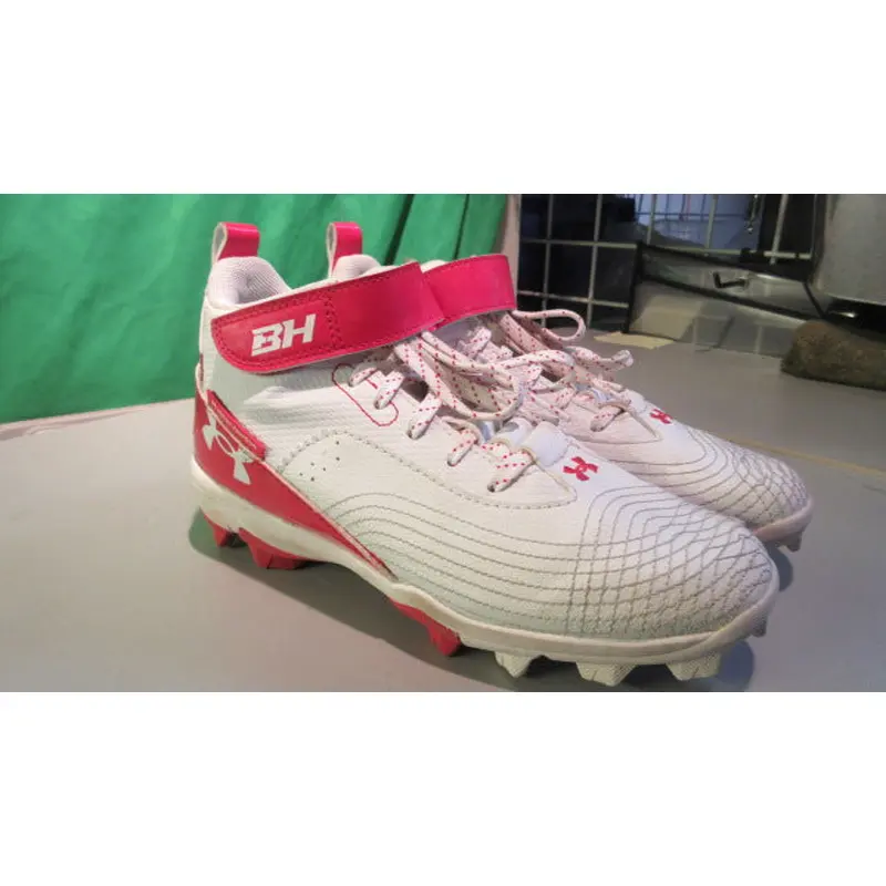 Used Under Armour Bryce Harper 7 Mid RM Youth 4 Baseball Cleats