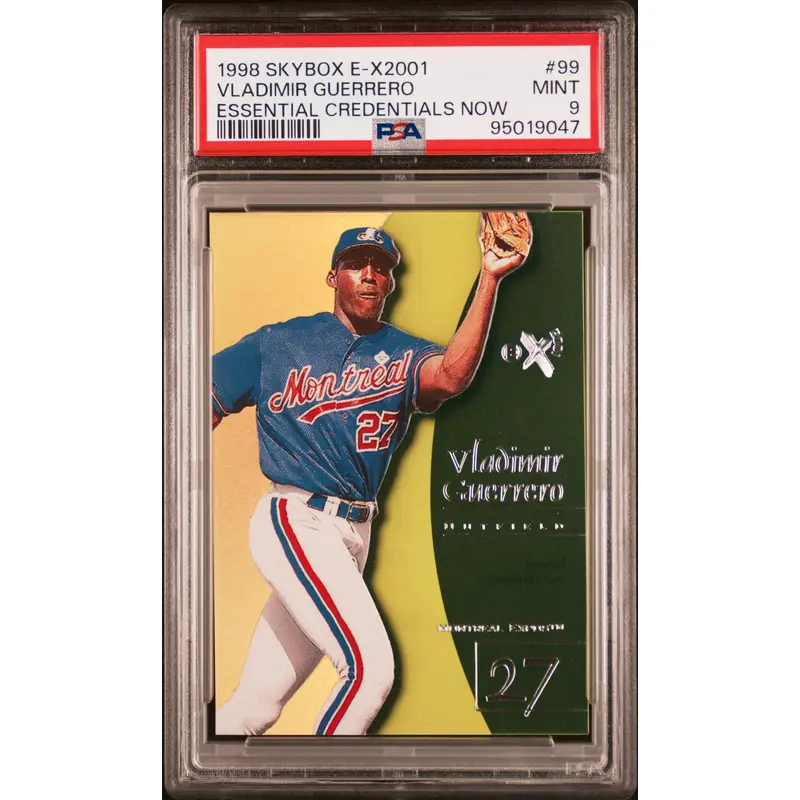 Vladimir Guerrero 1998 Skybox E-X2001 #99 Essential Credentials Now #91/99