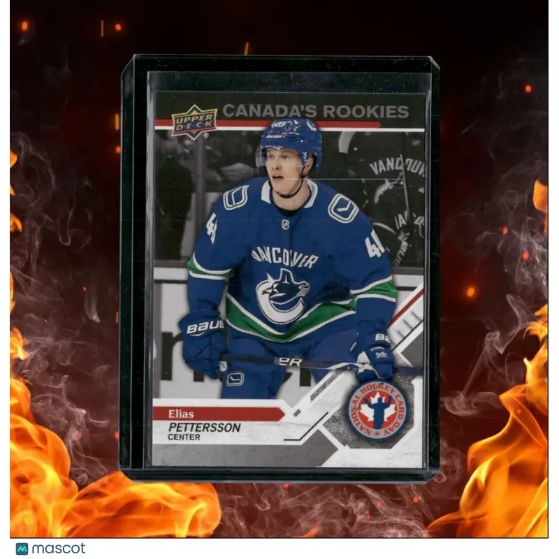 2019-20 Upper Deck National Hockey Card Day Canada Elias Pettersson Rookie