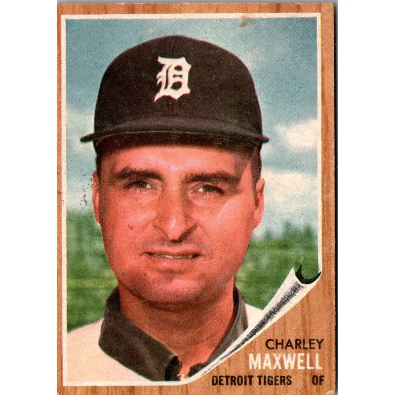 1962 Topps Charley Maxwell #506 VG-EX