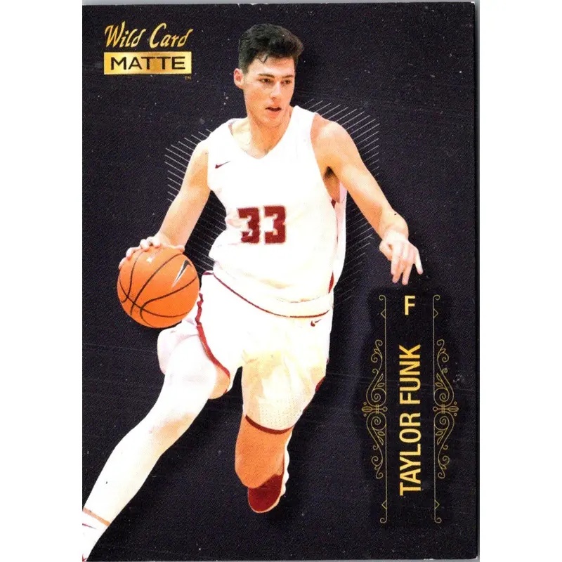 2022 Wild Card Matte Taylor Funk #MB-68