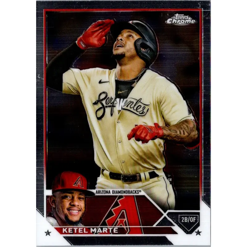 2023 Topps Chrome Ketel Marte #130