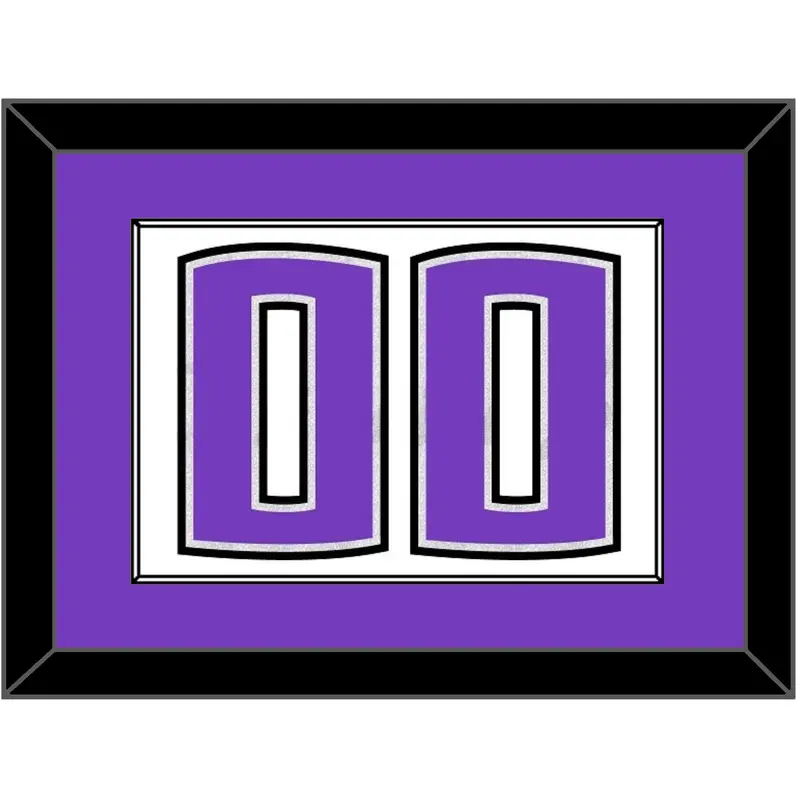Sacramento Number - Home White (2014-2016) - Single Mat 1